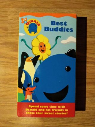 Oswald - Best Buddies (vhs,  2003) Nick Jr.  Vhs Tape Rare Htf Oop