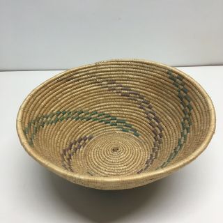 Antique Native American Indian Pima Basket Fine Weave Estate Find