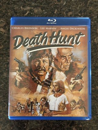Death Hunt (blu - Ray Disc,  2013) Rare Oop Charles Bronson Lee Marvin