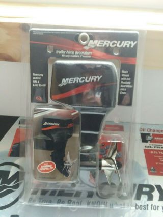 Mercury Outboard Trailer Hitch Decoration - Spinning Propeller Rare