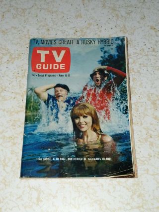 Vintage 1966 Tv Guide Gilligan 
