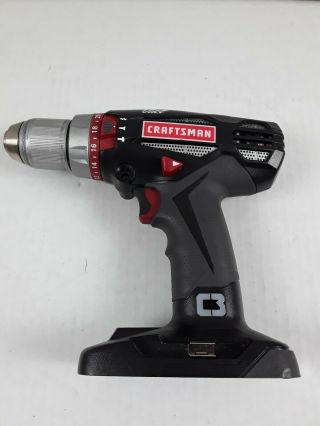 Craftsman C3 19.  2v Heavy Duty Vsr 2 - Speed 1/2 " Hammer Drill 315.  Hd2000 Rare