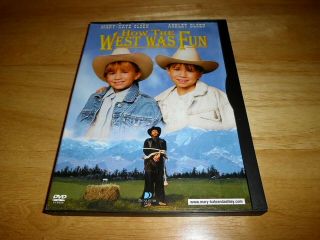 How The West Was Fun (dvd,  2004) Mary - Kate,  Ashley; Olsen Twins; Rare/oop 1994