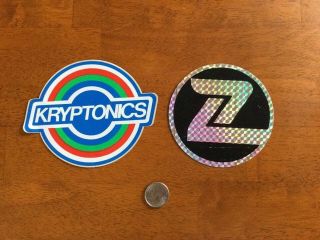 Krypton Is Z - Flex Vintage Skateboard Stickers