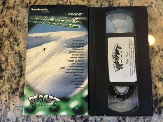 Recast Media This Time Rare Oop Vhs Snowboarding Lance Pitman,  Willie Mcmillon
