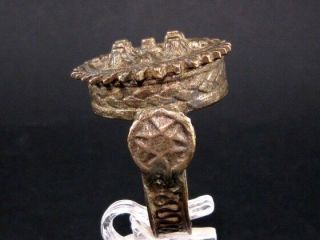 CHOICE POST MEDIEVAL HUGE BRONZE RING known as REX RING 2