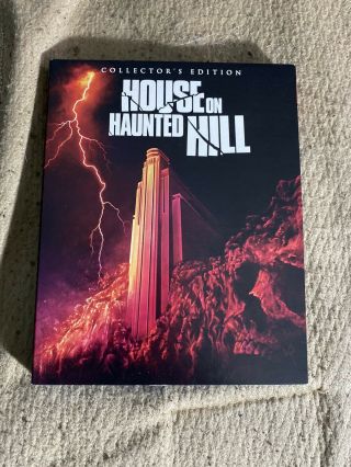 House On Haunted Hill (1999) Blu Ray W/ Rare Oop Slipcover Scream Factory