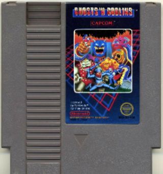 Ghost N Goblins And Nintendo Game Rare Nes Hq