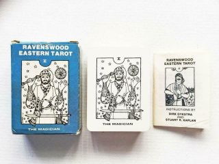 The Ravenswood Eastern Tarot 78 Card Deck And Booklet,  U.  S Games 1981,  Rare