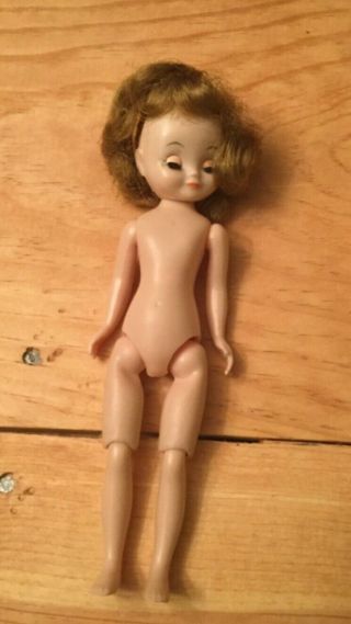 Vintage 1950s Betsy Mccall 8 " Doll With Carry Case Clothing And Accessories Fun