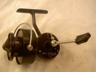 Old Vintage Fishing Reel Spinning Mitchell Garcia 304 France 4 Lure Bait Usable
