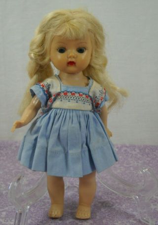 Vintage Nancy Ann Storybook Muffie Doll 7.  5 " Tall
