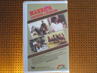 MANNAYA L ' HOMME À LA HACHE VHS G MEGA RARE FRENCH NTSC WESTERN SPAGHETTI 2