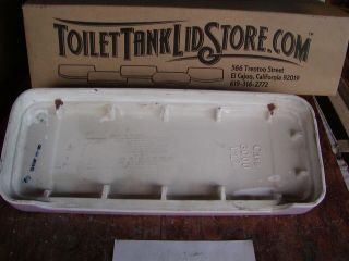 Case 3000 Toilet Tank Lid Lavender / Lilac ? Very Rare 10B 2