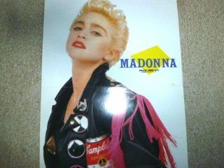 Madonna JAPAN clipping / pinup poster : MITSUBISHI / Herb Ritts : very rare 2