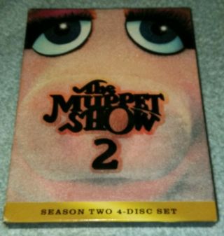 The Muppet Show - Complete Season 2 Dvd 4 - Disc Set,  Special Edition Rare