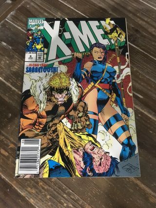 Australian Price Variant X - Men 6 Jim Lee Extremely Rare