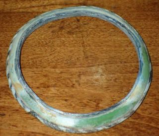 87mm Ancient Rare Roman Glass Bracelet,  2000,  Years Old,  B108