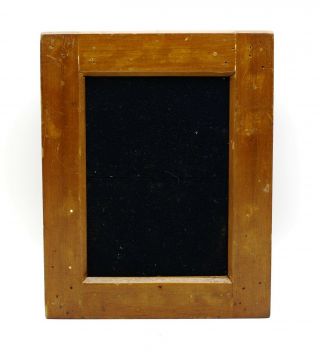 Rare Antique 4.  5 X 6.  5 Inch Wooden Contact Printing Frame Darkroom Print