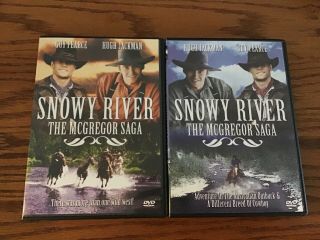 Snowy River The McGregor Saga Trilogy Vol 1 - 3 Box Set 3 - DVD 9 - Episodes RARE TV 3