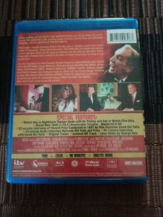 THE MONSTER CLUB (Blu - Ray Scorpion) RARE 1980 Horror Anthology Vincent Price OOP 2