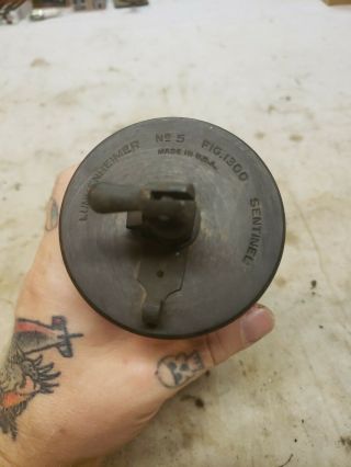 Antique Lunkenheimer Brass Steam Engine Drip Oiler Fig 1300 No 5 Vintage Gas Oil 2