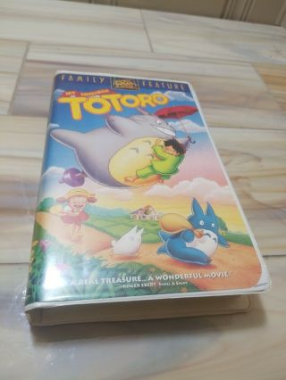 My Neighbor Totoro Vhs 1994 Fox Dub Rare Vhs Ghibli Classic