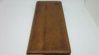 Rare Hartmann Vintage Belting Leather Business Card Holder 96 Slots