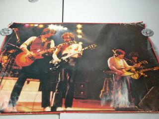 Rare Vintage 1980 Blue Oyster Cult Concert Poster