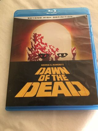 Dawn Of The Dead (blu - Ray Disc,  2007) George Romero - Rare - Out Of Print Oop