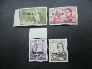 Australian Decimal Stamps: Specimen Set Rare (h327)