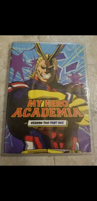 My Hero Academia: Season Two,  Part One Dvd Set Rare Oop Tv Series