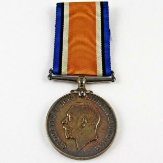 Antique Wwi King George V British War Campaign Military Service Named Medal