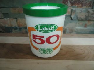 Vintage Labatt 50 Styrofoam Beer Koozie - 70 