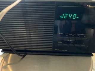 Nakamichi Tm - 1 Am/fm Stereo Clock Radio Vintage Electonics