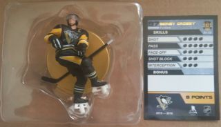 Sidney Crosby - 2015/16 Imports Dragon Series One Figure (2.  5 Size) Rare Gold