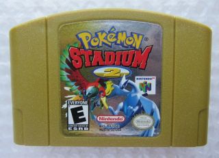 Great Pokemon Stadium 2 Nintendo 64 N64 Authentic Rare Game Retro Kids Battle