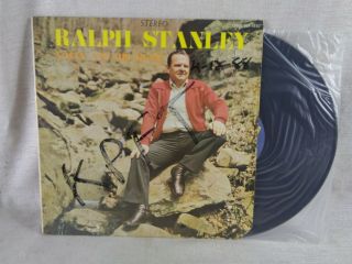 Rare Bluegrass Lp - Ralph Stanley - A Man And His Music - Rebel Slp - 1530