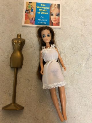 Vintage Topper Dawn Doll And Extra