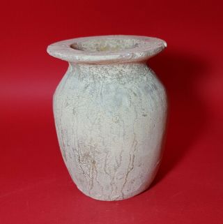 Rare Massive Vase Egyptian Antique Tall Revival Art Alabaster Carved
