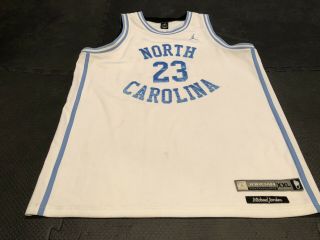 Nike Michael Jordan North Carolina Tar Heels Basketball Jersey Xxl Stitched Rare