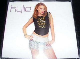 Kylie Minogue Your Disco Needs You Rare Australian 5 Remixes Cd - Like