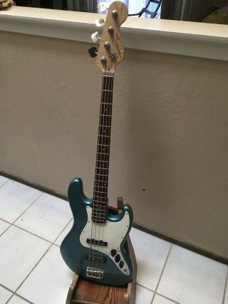 Fender Squier J - Bass Guitar Blue Color Rare