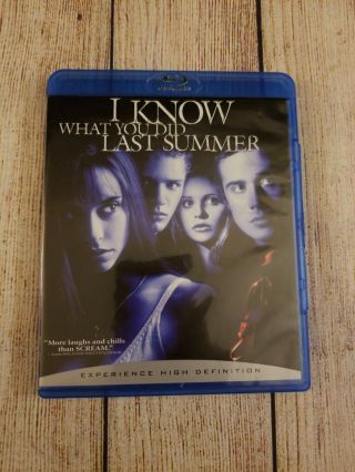 I Know What You Did Last Summer (blu - Ray,  2008) Very Rare & Oop.  Horror.  Hewitt