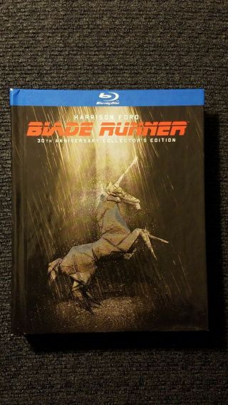 Blade Runner 30th Anniversary Collectors Digibook Blu - Ray 2007 Rare Oop
