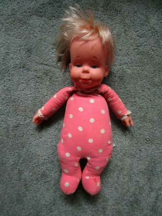 1964 Mattel Drowsy Doll 15 " Has Pull String Retracts Too Quickly