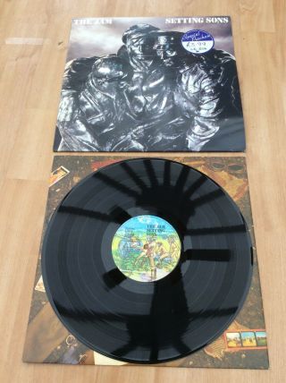 The Jam - Setting Sons - Rare Ex,  Vinyl Lp Record