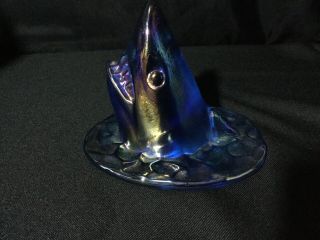 Rare Indiana Glass Co.  ? Great White Shark Paperweight