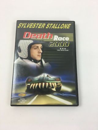 Death Race 2000 Dvd David Carradine,  Sylvester Stallone John Landis Rare Oop