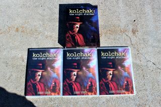 Kolchak: The Night Stalker Classic Television 3 Disc Dvd Rare Tv Series